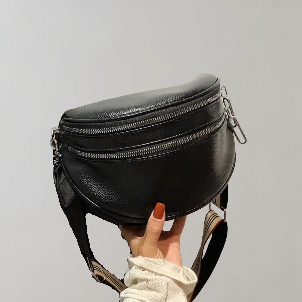 Arvella - Crossbody tas met dubbele rits