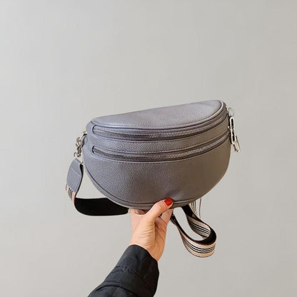 Arvella - Crossbody tas met dubbele rits