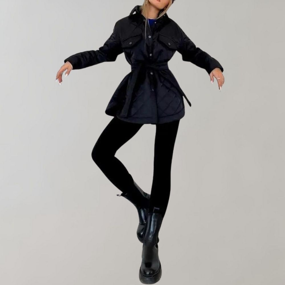 Lila - Stylish long ladies coat