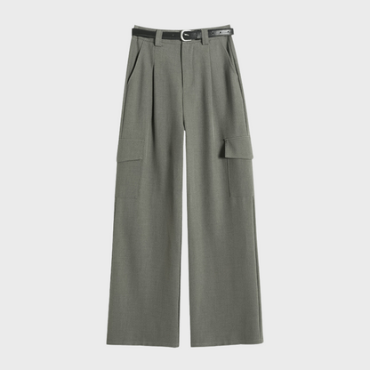 Maritta - Casual women's cargo pants