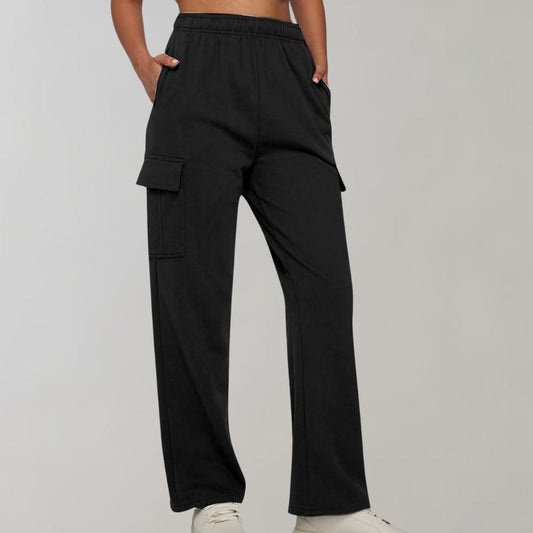 Marja - Women's cargo pants with flap pockets