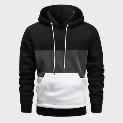 Moos - Kleurblok hoodie voor heren