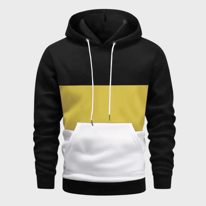 Moos - Colorblock hoodie for men