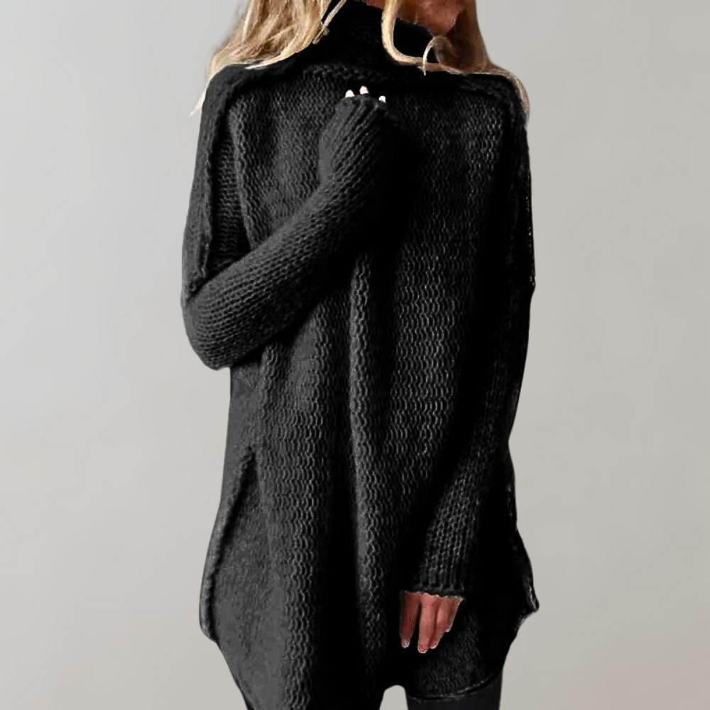 Johani - Warm and long women's sweater