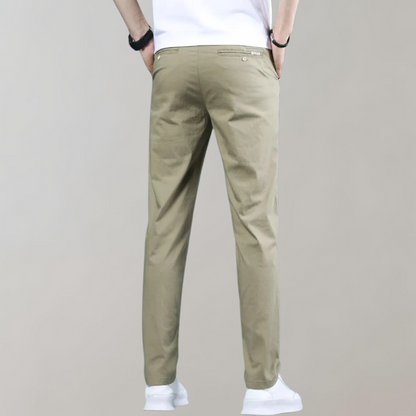 Villum - Stretch waist chino pants