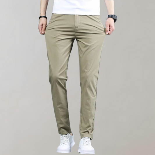 Villum - Stretch waist chino pants