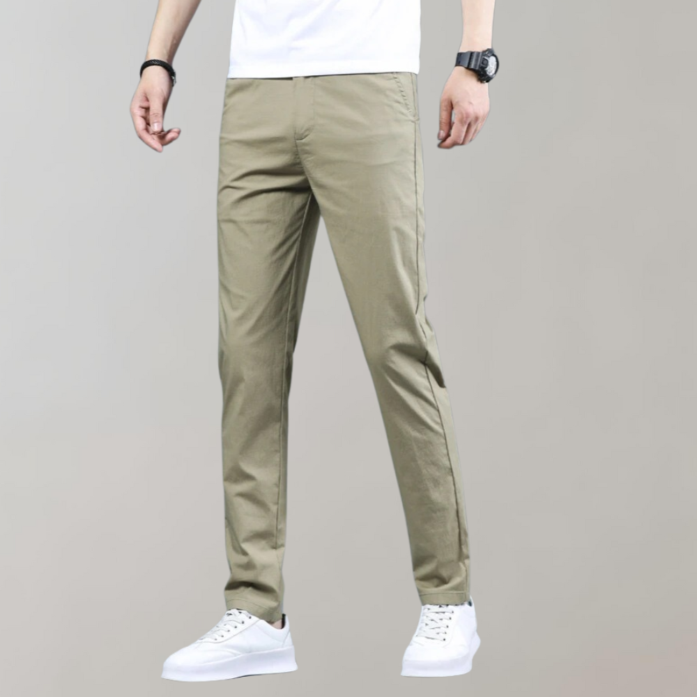 Villum - Stretch waist chino pants