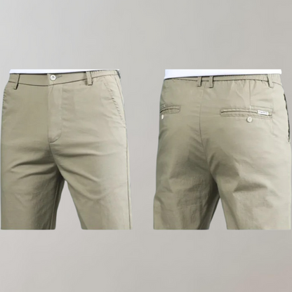 Villum - Stretch waist chino pants