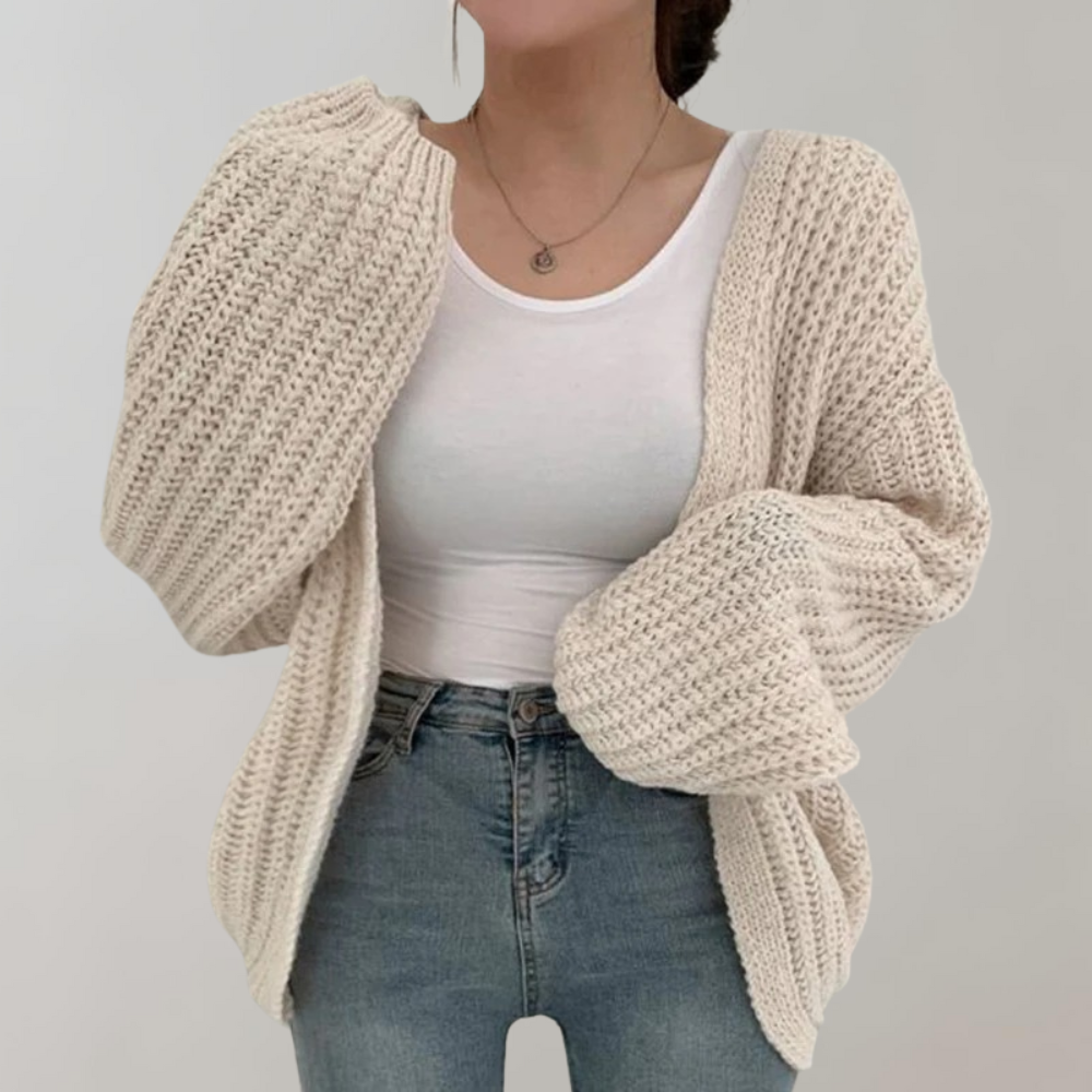 Asta - Stylish women's cardigan with long sleeves