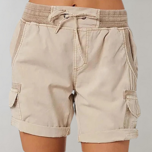 Dorthea - Women's high waisted shorts