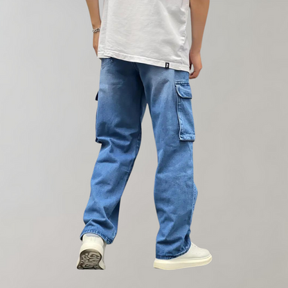 Hjalte - Cargo pants with multiple pockets