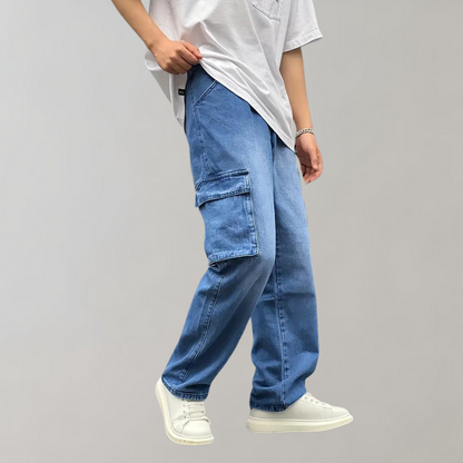 Hjalte - Cargo pants with multiple pockets