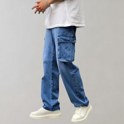 Hjalte - Cargo pants with multiple pockets