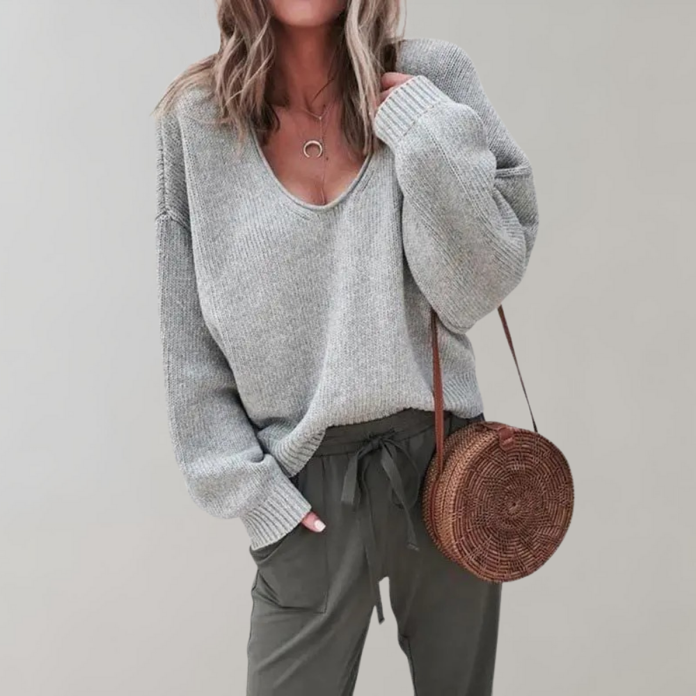 Revna - Casual knitted women's sweater