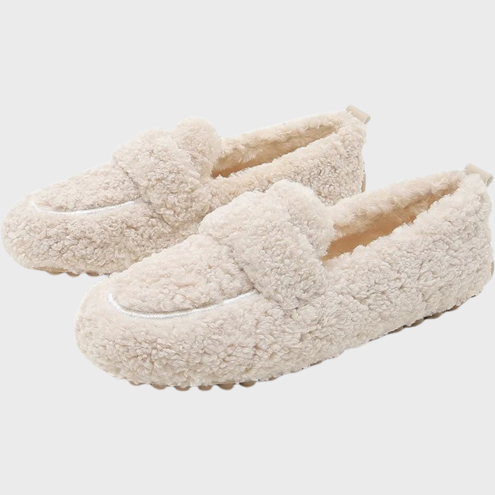 Camilla - Soft plush women's loafers