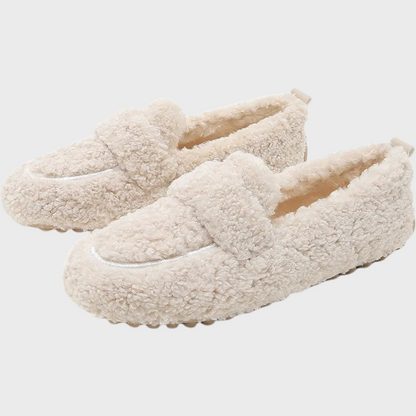 Camilla - Soft plush women's loafers