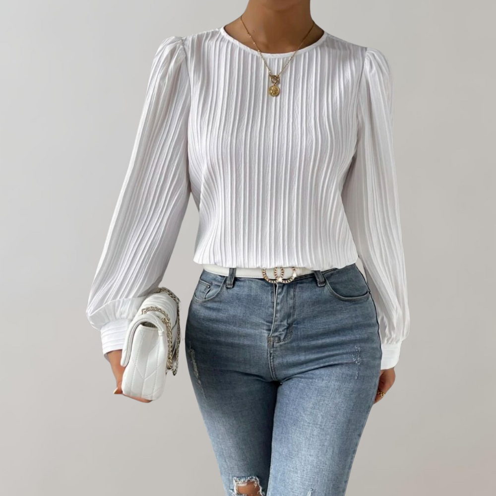 Dagny - Elegant ladies blouse