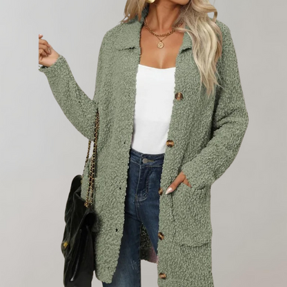 Branka - Stylish women's cardigan with pockets