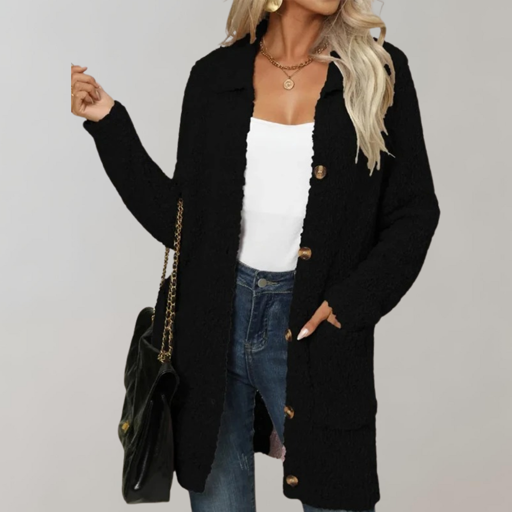 Branka - Stylish women's cardigan with pockets