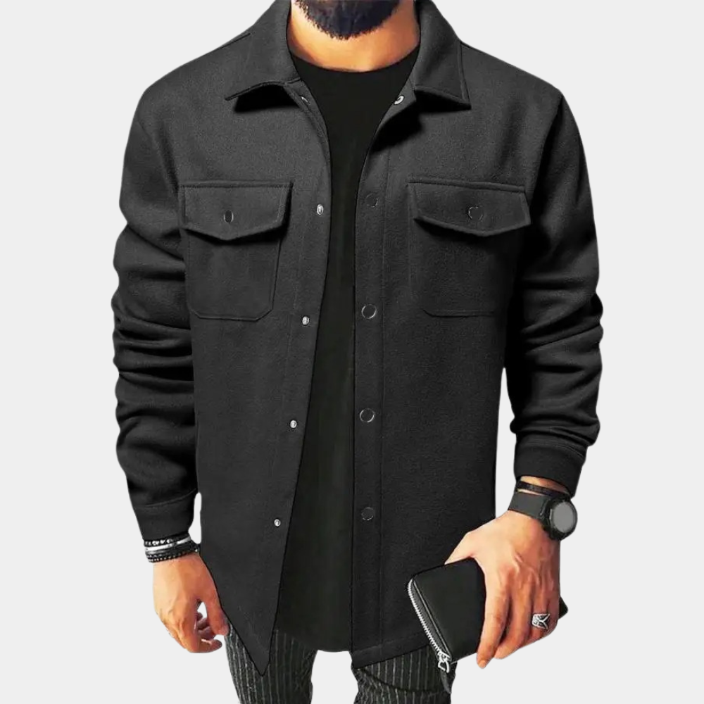 Diego - Comfortable and warm men's shirt