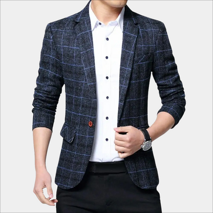 Balder - Casual checked men's blazer