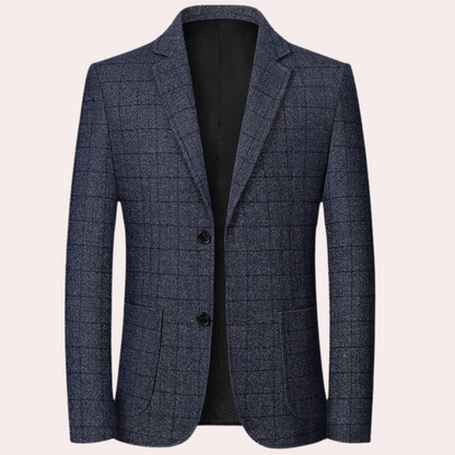 Mimir - Formal retro plaid men's blazer