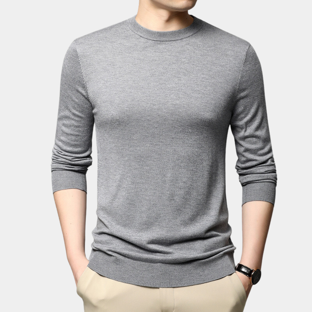 Thurmund - Eenvoudige casual herensweater