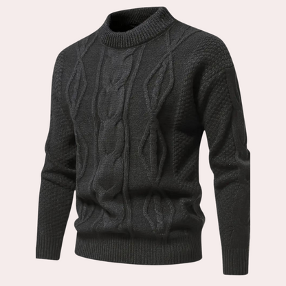 Torkel - Warm knitted men's sweater