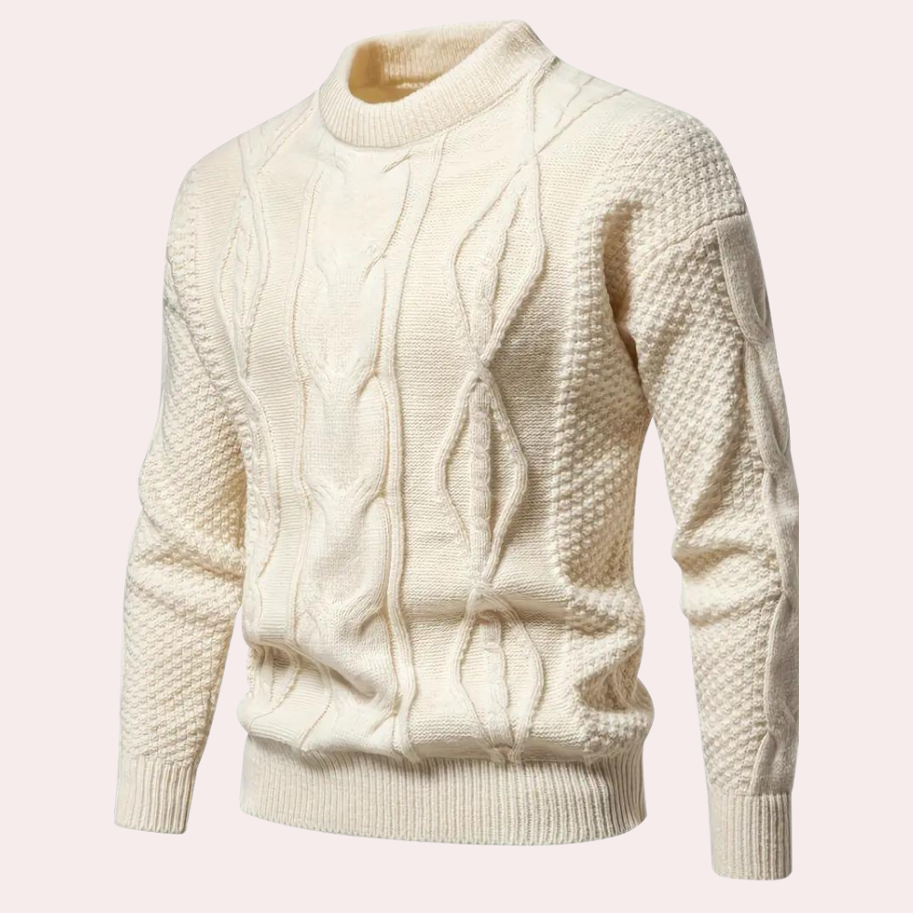 Torkel - Warm knitted men's sweater