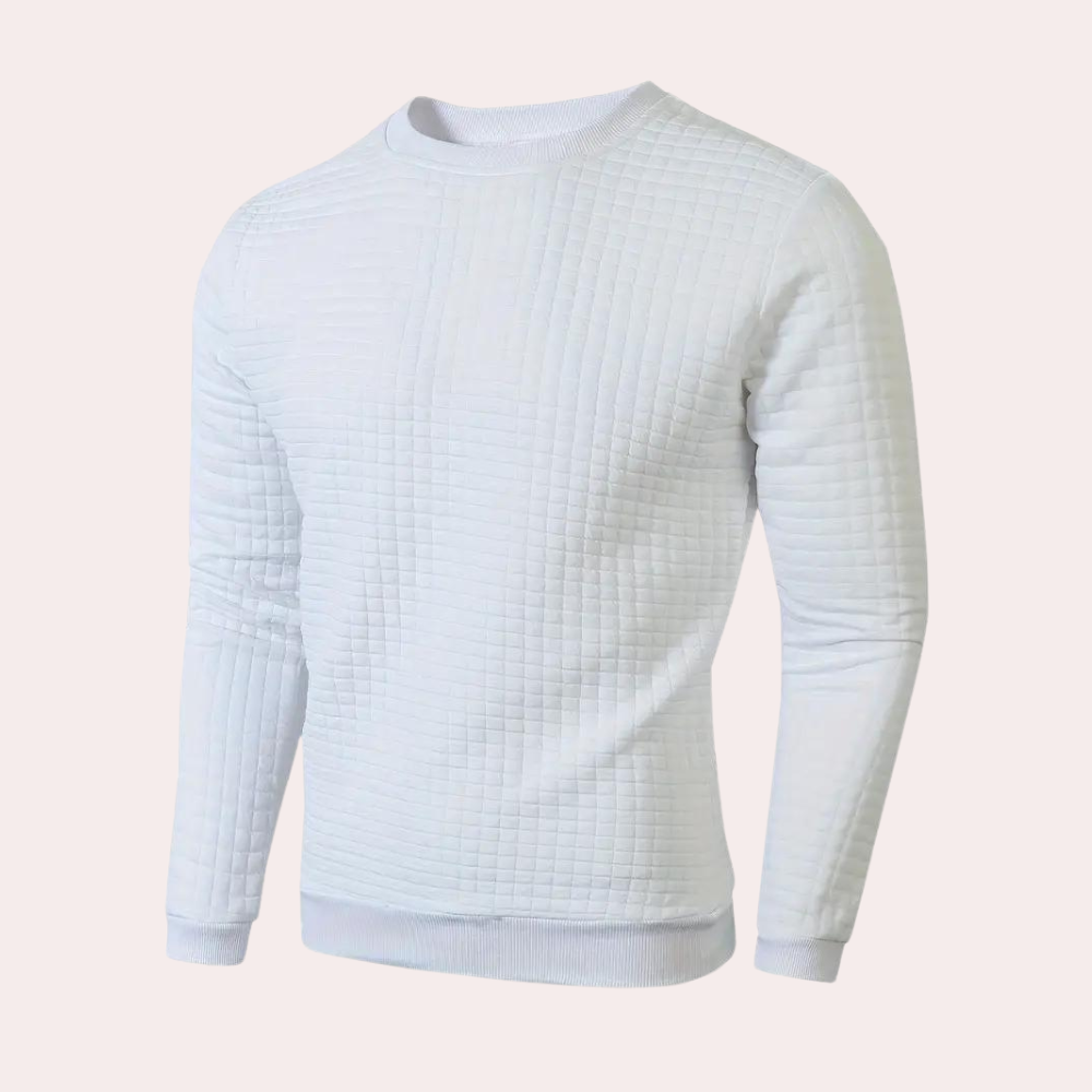 Ames - Casual ademende herensweater