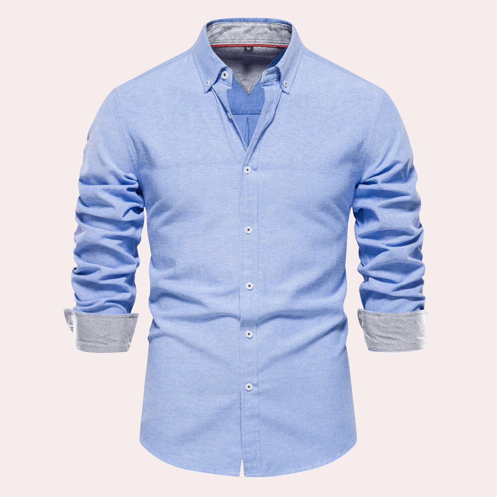 Remy - Casual men's shirt with long sleeves