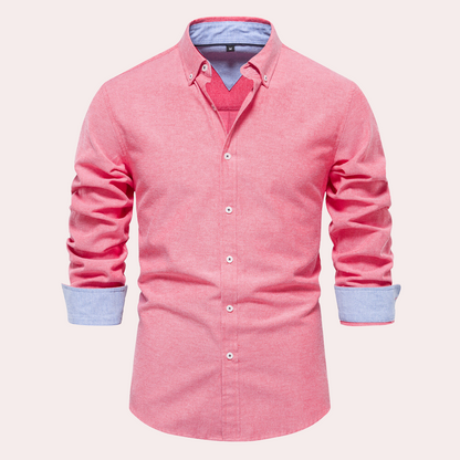 Remy - Casual men's shirt with long sleeves