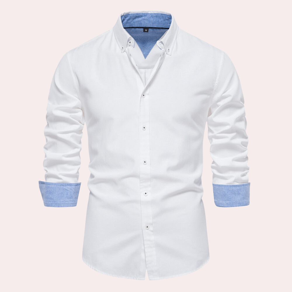 Remy - Casual men's shirt with long sleeves