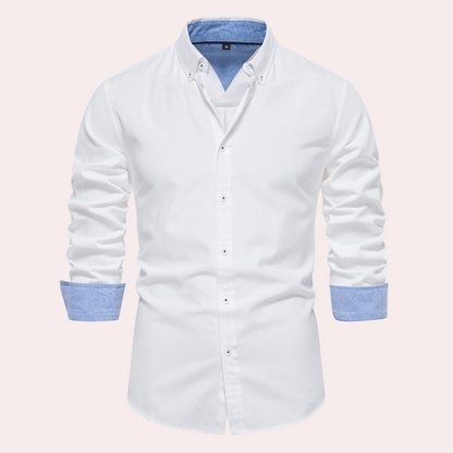 Remy - Casual men's shirt with long sleeves