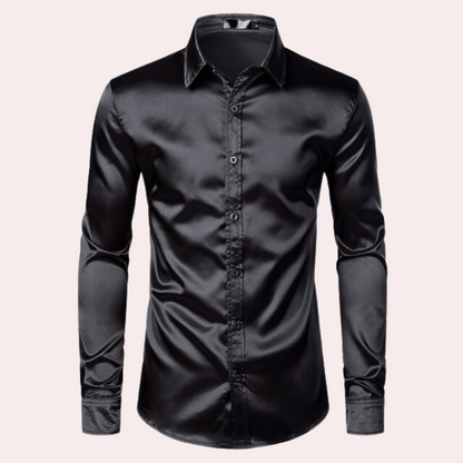 Lucien - Stylish men's shirt with long sleeves