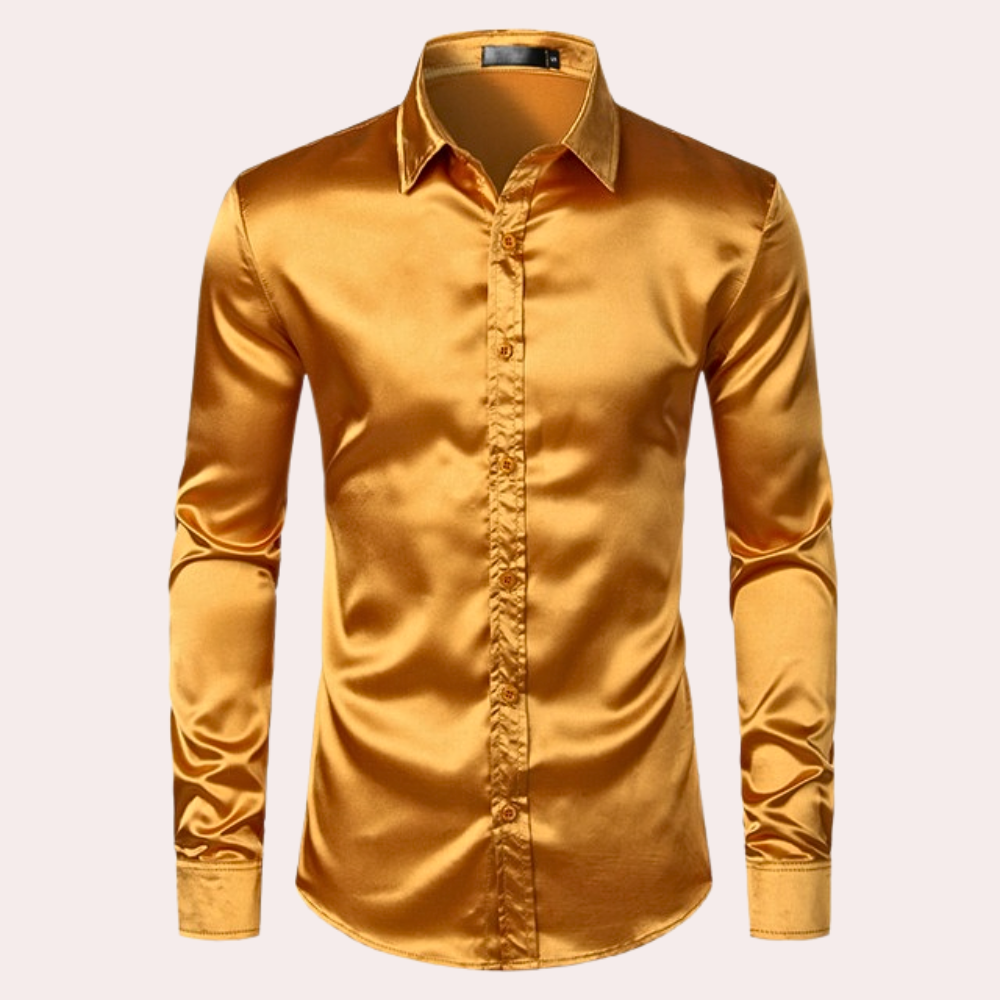 Lucien - Stylish men's shirt with long sleeves