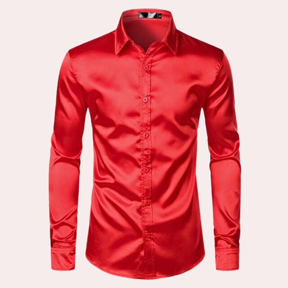 Lucien - Stylish men's shirt with long sleeves