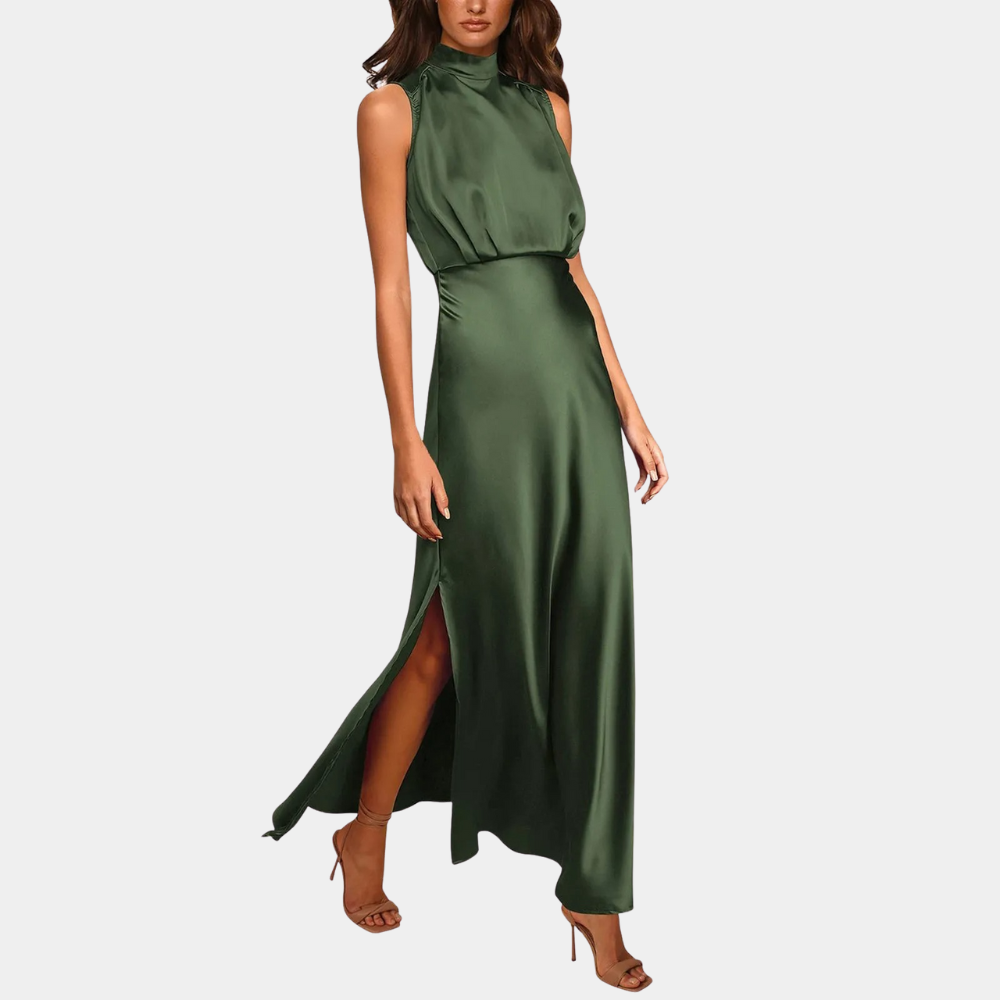 Elodie - Elegant women's dress with slit