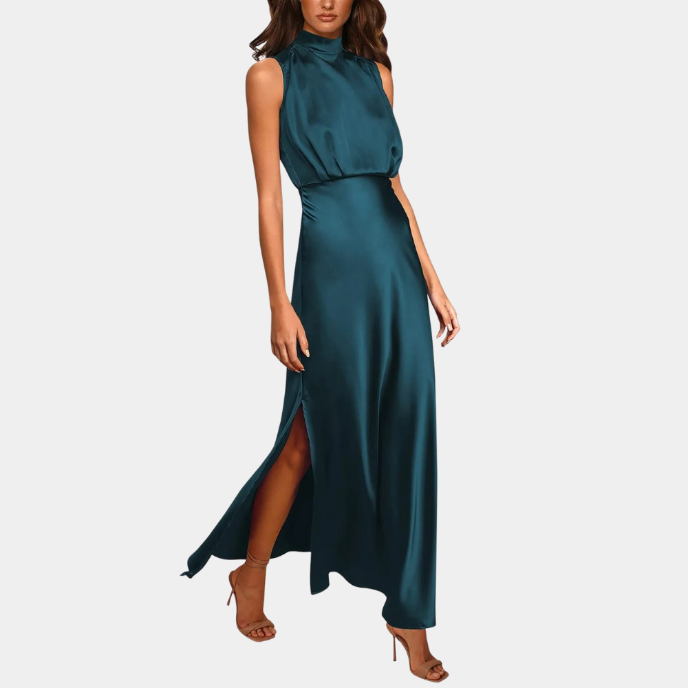 Elodie - Elegant women's dress with slit