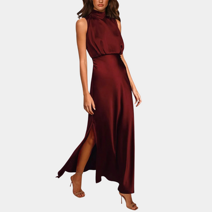 Elodie - Elegant women's dress with slit