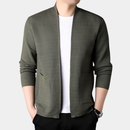 Fin - Elegant men's blazer with pockets