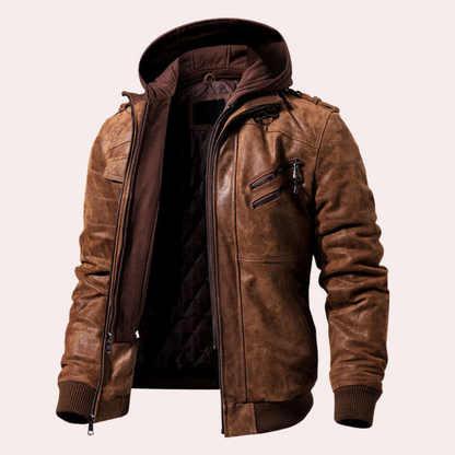 Benjamin - Stylish men's jacket with hood