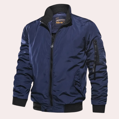 Nicolas - Stylish and windproof bomber jacket for men