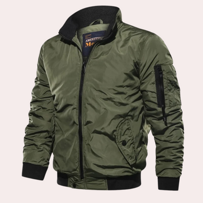 Nicolas - Stylish and windproof bomber jacket for men