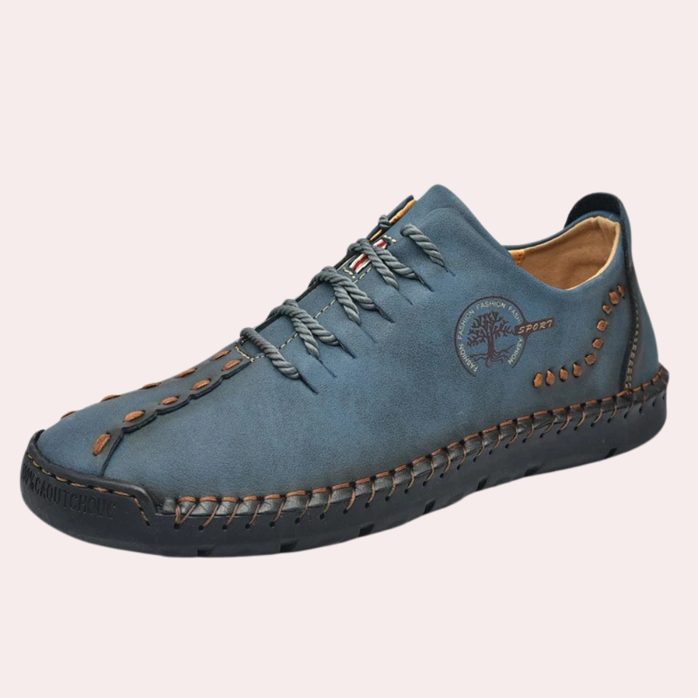 Dustin - Leather Shoes - Casual - Various Colors, Sustainable Leather