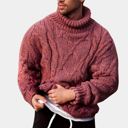 Jenson - Warm knitted men's sweater