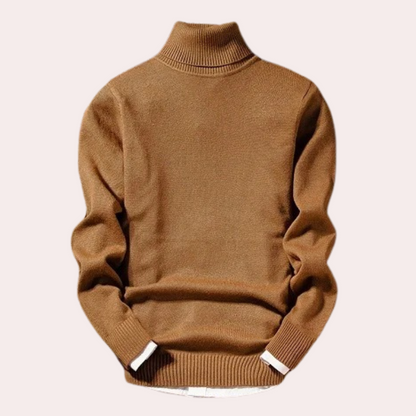 Zeke - Classic Turtleneck Sweater for Men