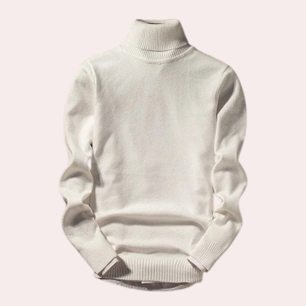 Zeke - Classic Turtleneck Sweater for Men