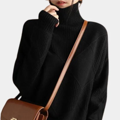 Ellie - Stylish turtleneck for women