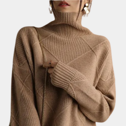 Ellie - Stylish turtleneck for women